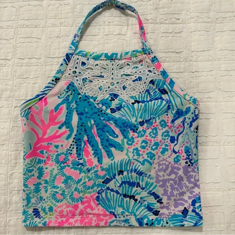 Lily Pulitzer Youth Tankini Swim Top